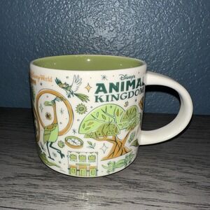 Starbucks WDW Disney Parks 50th Anniversary ANIMAL KINGDOM Been There Series Mug